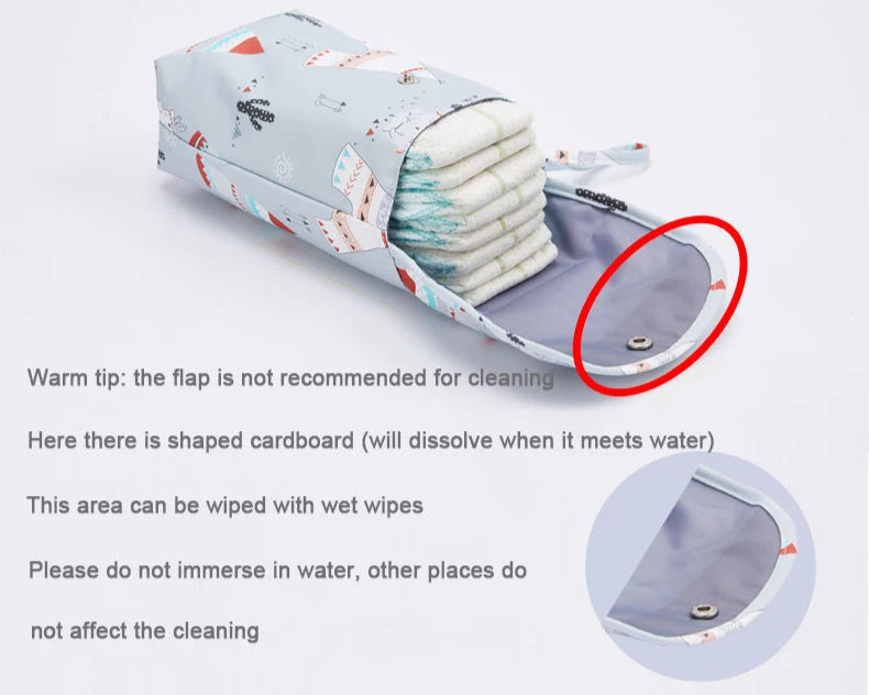 Waterproof Diaper Storage Bag