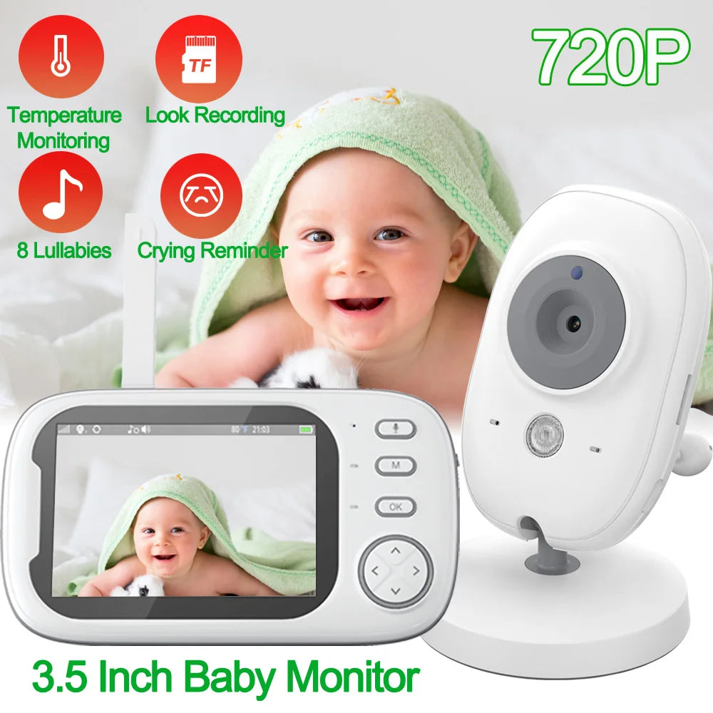 3.5 inch Wireless Video Baby Monitor