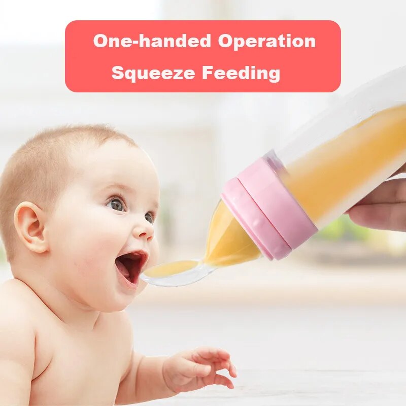 Squeeze Feeding Bottle