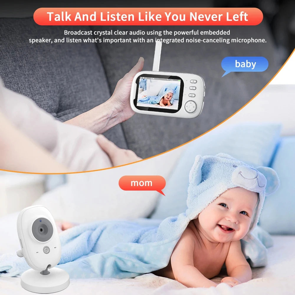 3.5 inch Wireless Video Baby Monitor