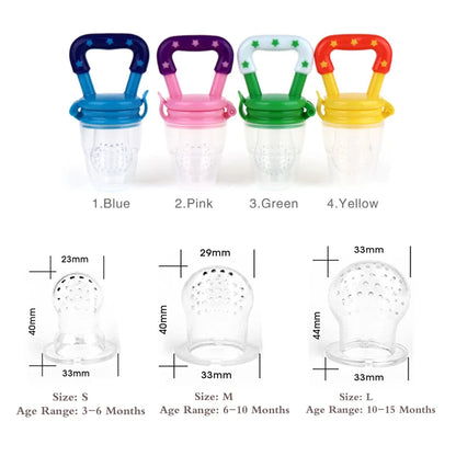 5pc Squeeze Feeding Bottle & Teether/Pacifier