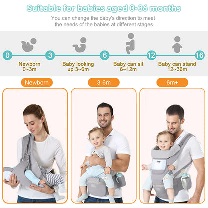 6-in-1 Multi-Function Baby Carrier