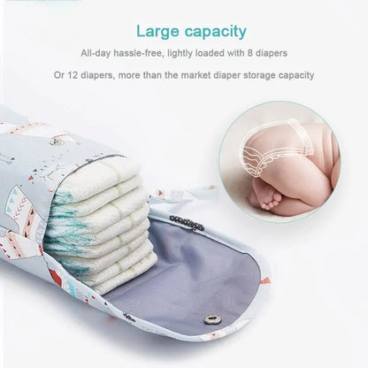 Waterproof Diaper Storage Bag