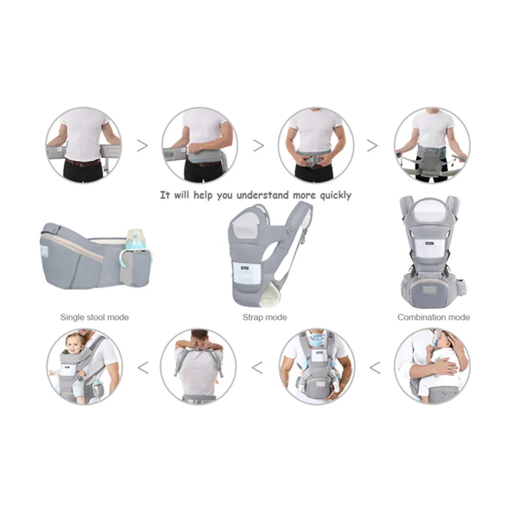 6-in-1 Multi-Function Baby Carrier