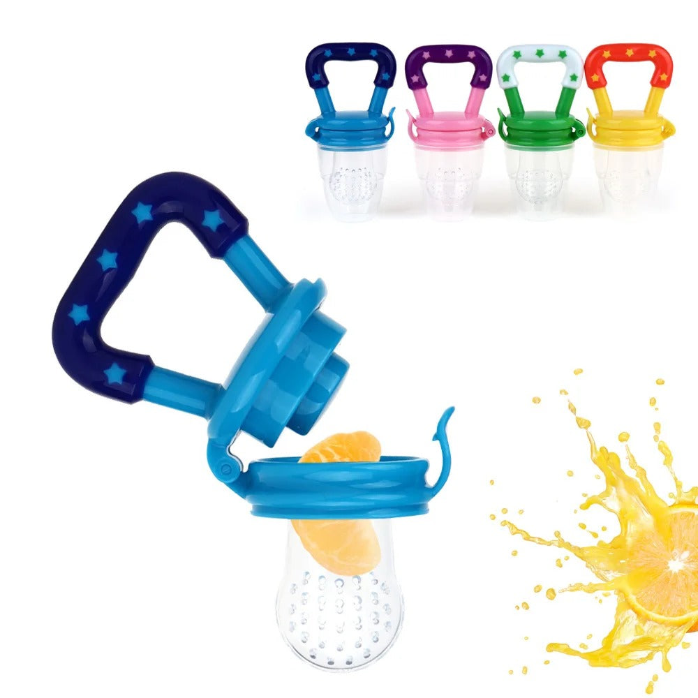 5pc Squeeze Feeding Bottle & Teether/Pacifier